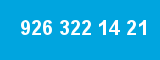 926 322 14 21